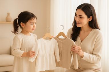 چرا بهتر است اجازه دهیم فرزندانمان لباس هایشان را  خودشان انتخاب کنند